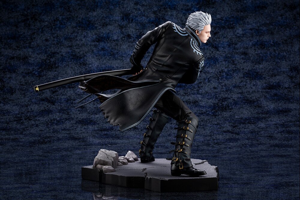 KOTOBUKIYA Devil May Cry 4 VERGIL ArtFX Statue Figure