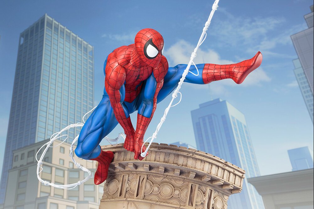 スパイダーマン ウェブスリンガー 1/6 marvel KOTOBUKIYA Kotobukiya Marvel Universe Spider-Man Webslinger ArtFX 1/6 Scale