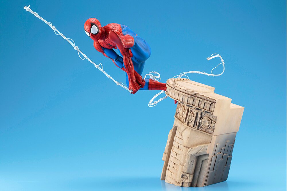 ArtFX Marvel Spider-Man Webslinger Figure: KOTOBUKIYA - Tokyo
