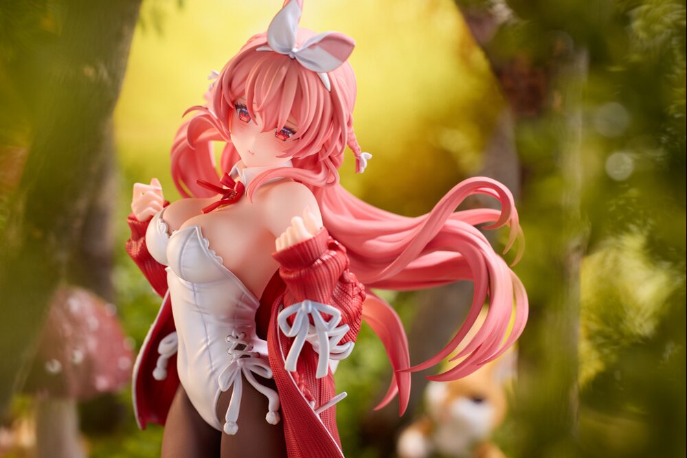 白ウサギちゃん Rosuuri 先生 1/7 フィギュア[OtakuToys] 白ウサギちゃん Illustrated by Rosuuri 1/7 完成品フィギュア