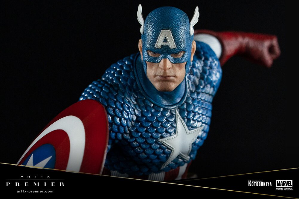 ArtFX Premier Marvel Captain America Figure: KOTOBUKIYA - Tokyo