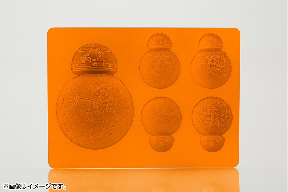 Ice Tray Star Wars BB-8 Silicone Ice Cube Tray geek suisse shop