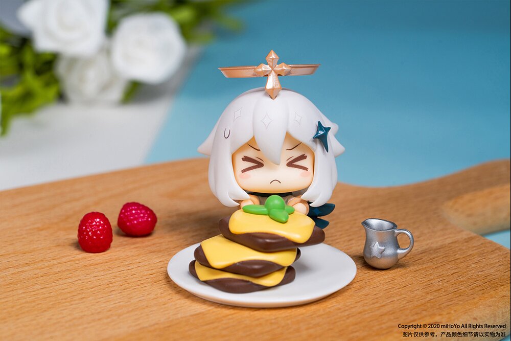 Genshin Impact Paimon is NOT EMERGENCY FOOD! Paimon Mascot Figure ...