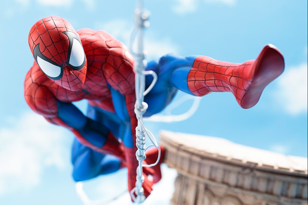 ArtFX Marvel Spider-Man Webslinger Figure: KOTOBUKIYA - Tokyo
