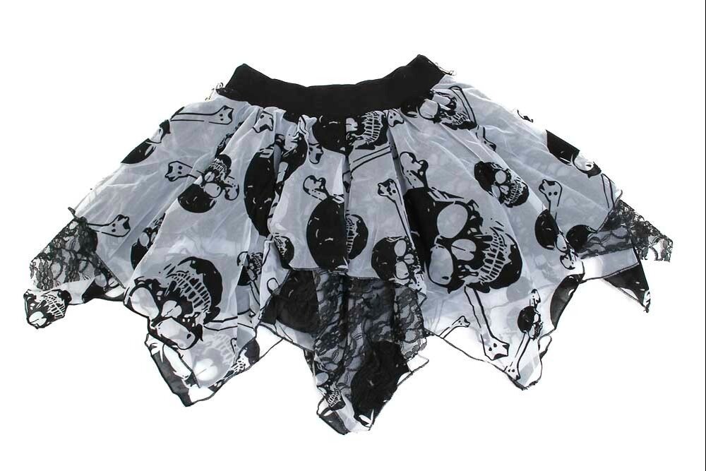 スカート acdc rag Skullskirt ACDC RAG Skull Skirt - Tokyo Otaku Mode (TOM)