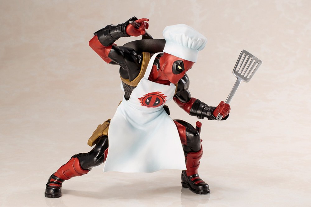 ArtFX+ Marvel Cooking Deadpool Figure: KOTOBUKIYA - Tokyo Otaku