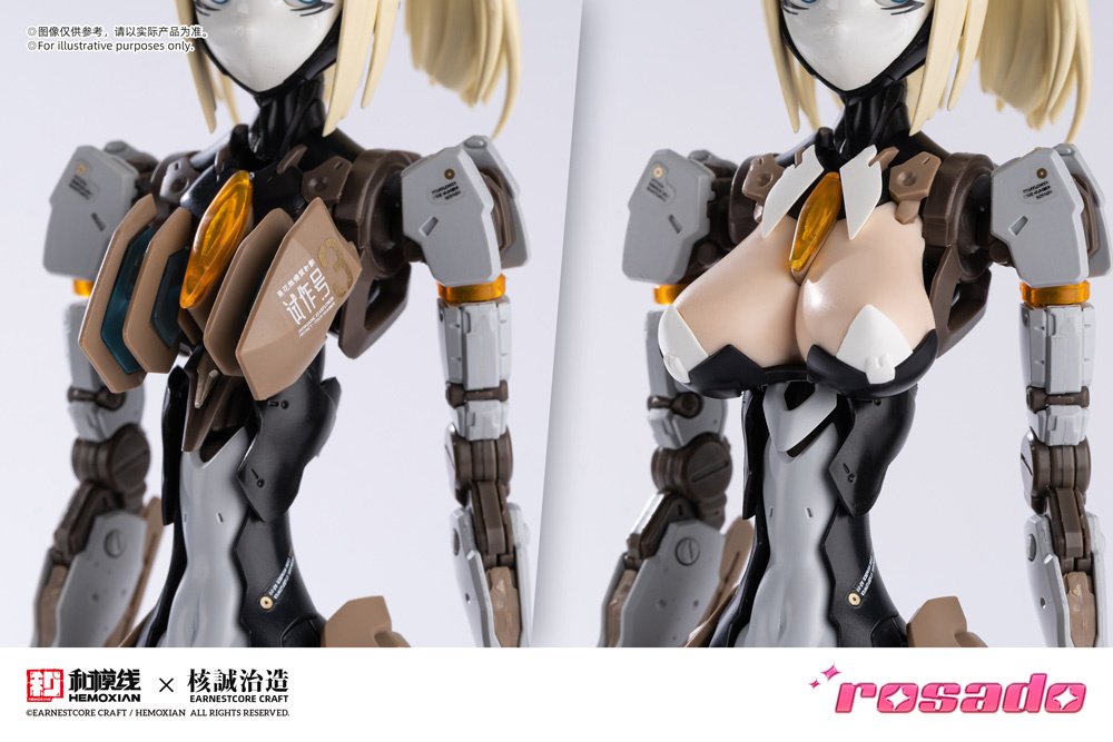 Rosado Project RS-03 Starflower Lily MK3 1/10 Scale Plastic Model