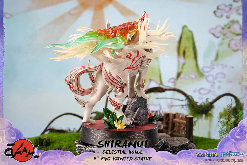 Okami Shiranui Statue: Celestial Howl: First 4 Figures