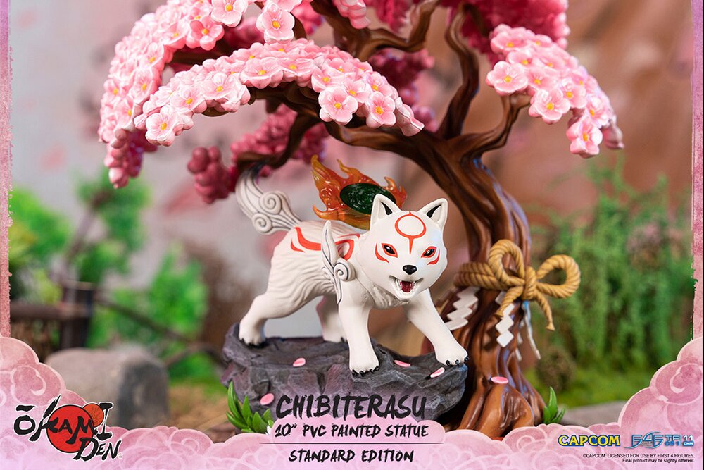 Okamiden Chibiterasu Non-Scale Figure: First 4 Figures 19% OFF