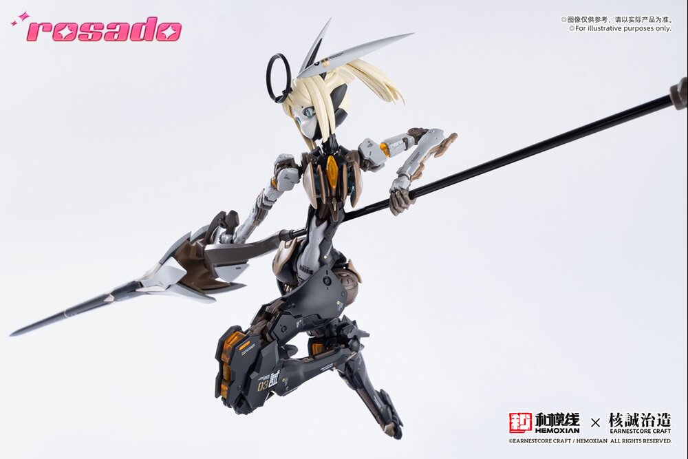 Rosado Project RS-03 Starflower Lily MK3 1/10 Scale Plastic Model