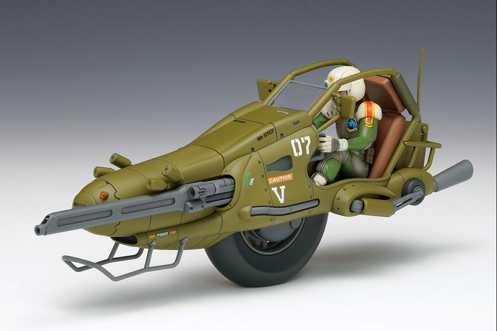 The Venus Wars KM-013 Hound w/ Hiro 1/20 Scale Plastic Model Kit