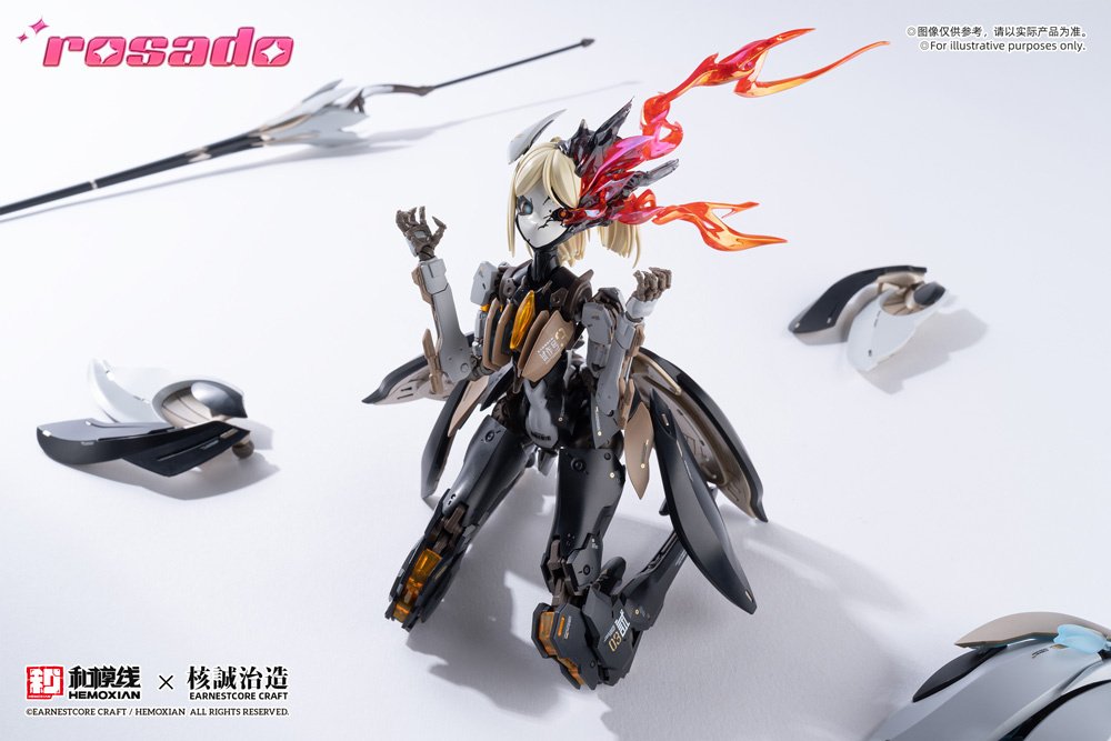 Rosado Project RS-03 Starflower Lily MK3 1/10 Scale Plastic Model