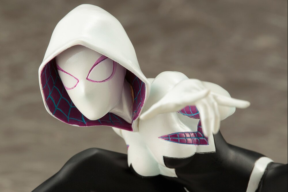 コトブキヤARTFX+ MARVEL NOW! スパイダーグウェン コトブキヤ発『スパイダーマンの殿堂』フィギュアシリーズ第3弾