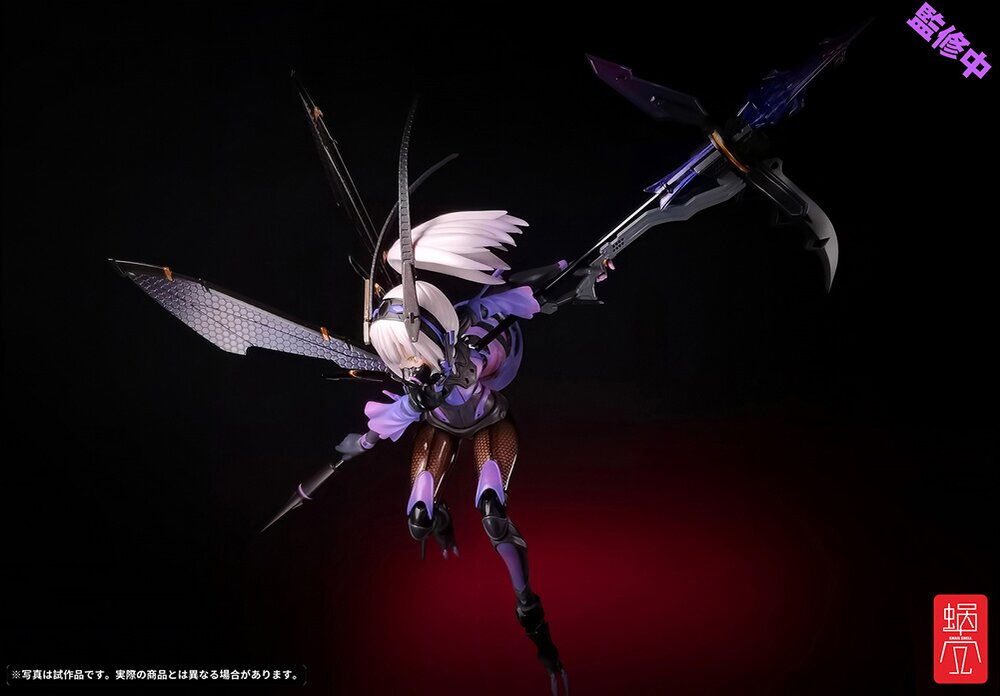 ARGIDAE GIRL BEE-04R ルリリン 1/12 Snail Shell BEE-04R Argidae Girl Ruririn 1/12 Action Figure