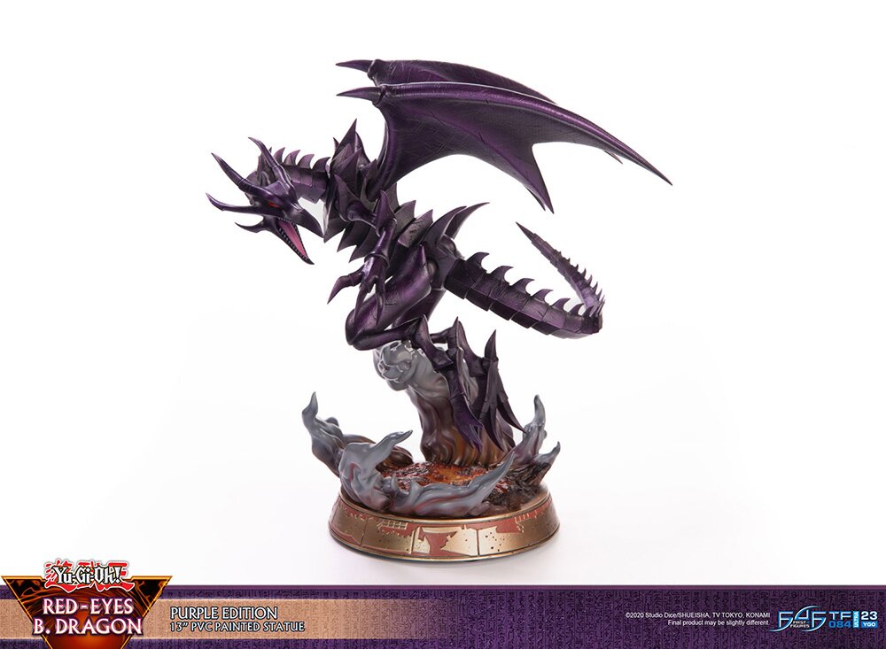 Yu-Gi-Oh! PVC Statue Red-Eyes B. Dragon Purple Colour 33 cm