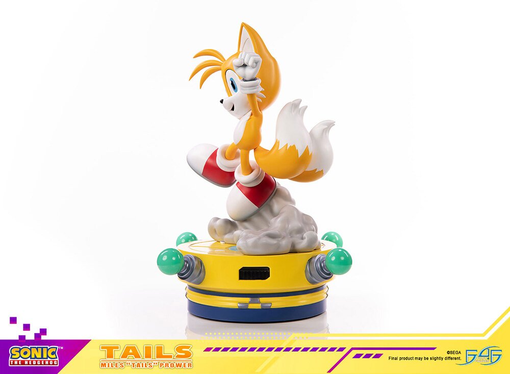 Tails Miles Prower Running Sticker - Tails Miles Prower Running