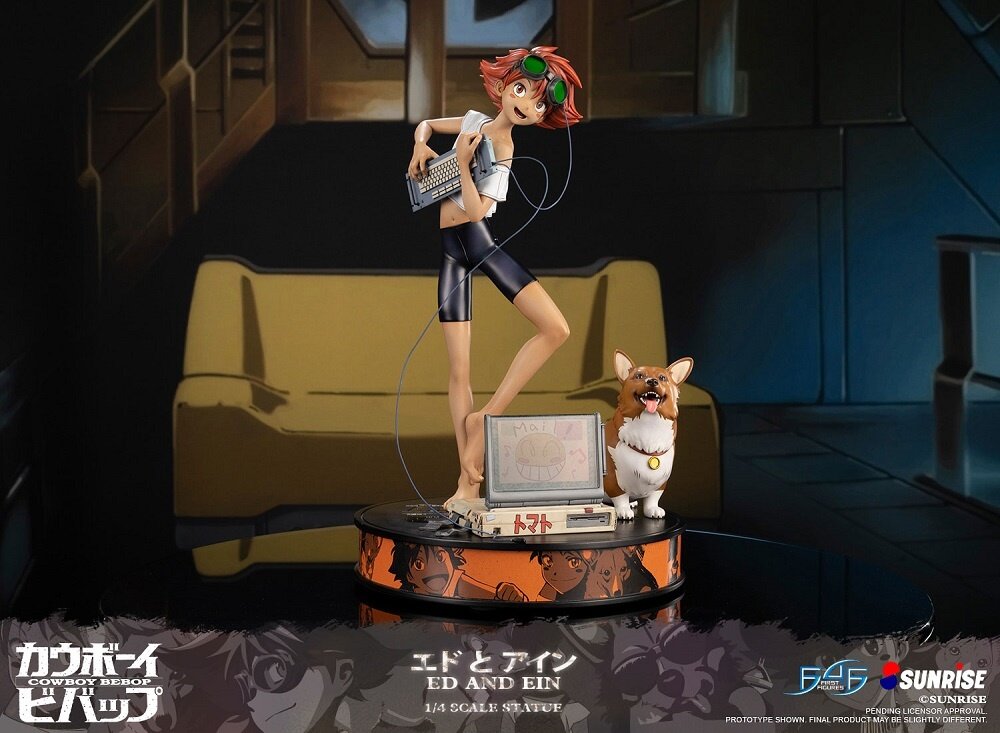 Cowboy Bebop Ein フィギュア 約10cm Ein Soft Vinyl Figure - Stray Dog Strut Timed Edition – Mondo