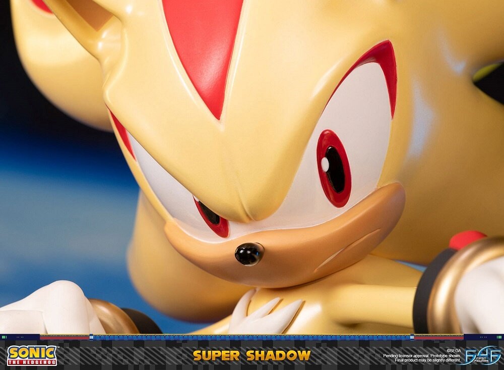 Sonic The Hedgehog Super Shadow Statue