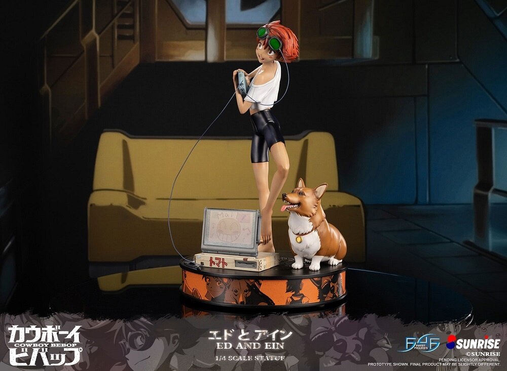 Cowboy Bebop Ed & Ein: Standard Edition 1/4 Scale Figure