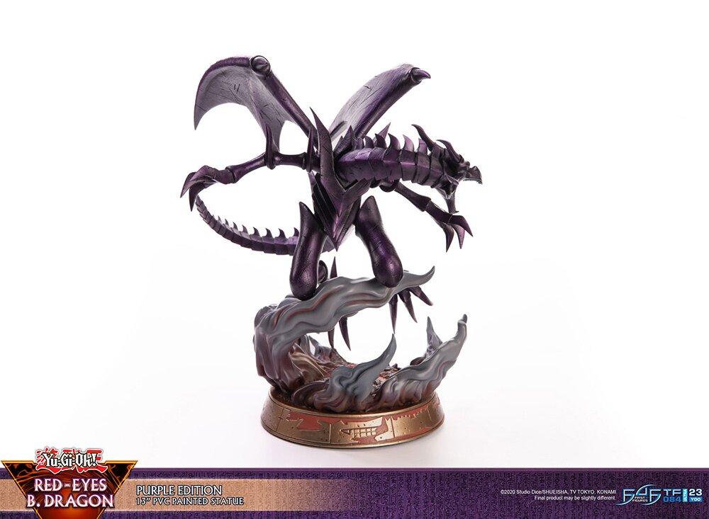 Red Eyes B. Dragon (Black Edition) Statue by First 4 Figures