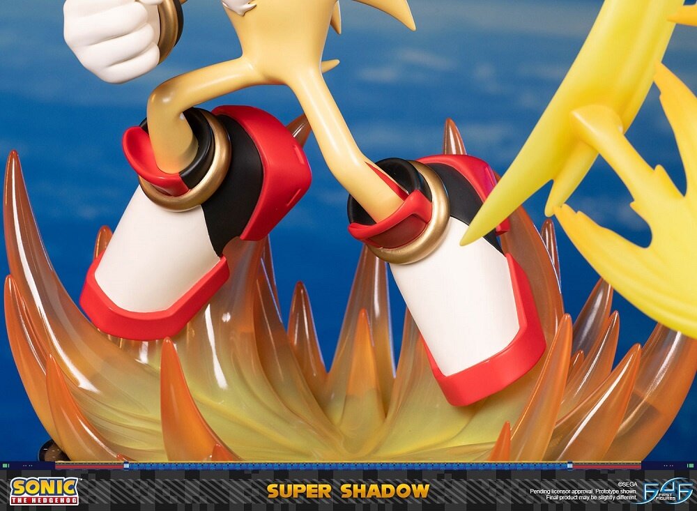 Sonic The Hedgehog Super Shadow Statue