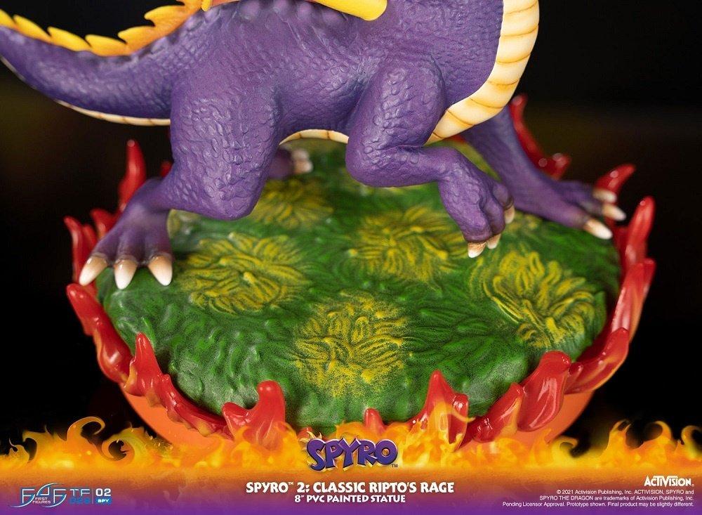 Statuette Spyro 2 – Ripto’s Rage – Édition Standard – PVC 20 Cm – First 4 Figures – Collection Jeu Vidéo
