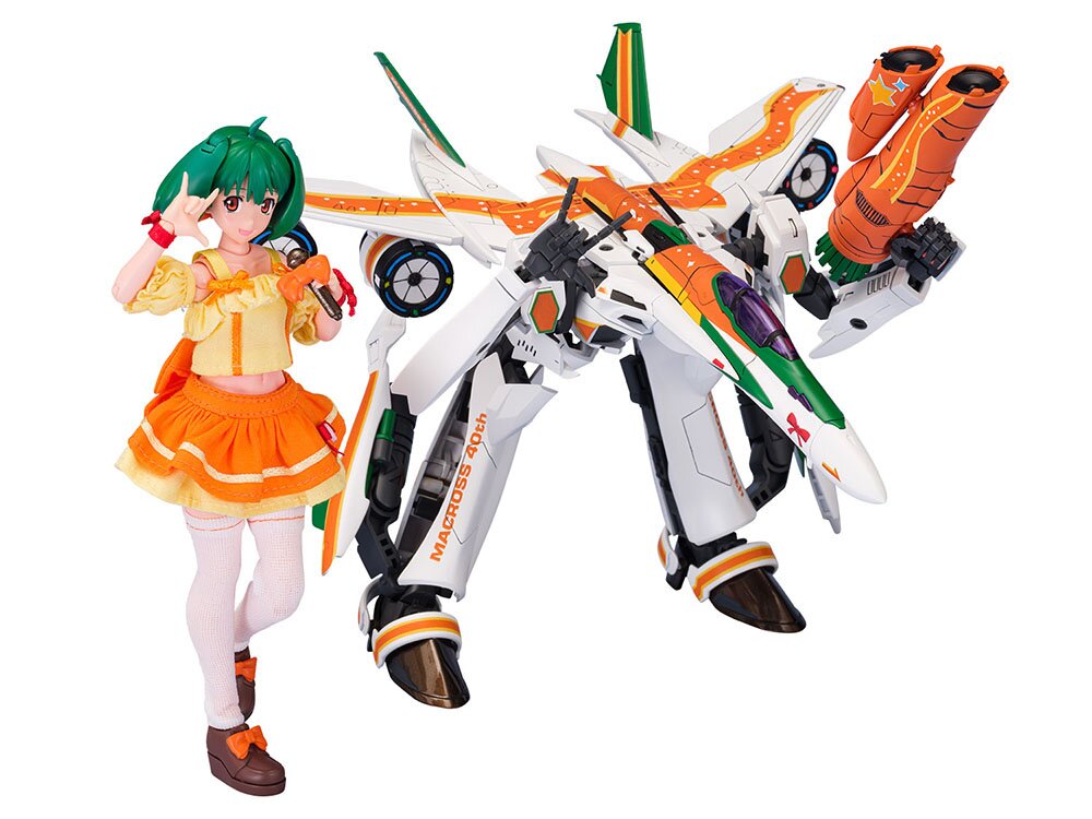 34▢マクロスF VF-25F マクロス40thアニバーサリー IY0724-4 マクロスF VF-25F メサイア ランカ・リー マクロス40th