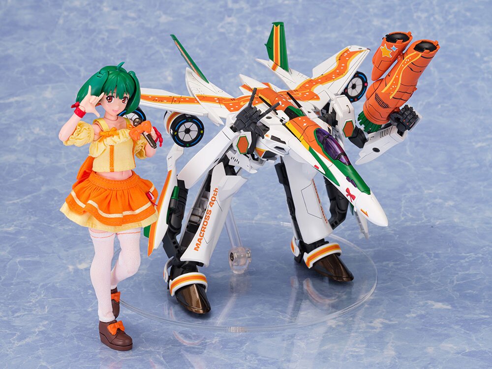 V.F.G. Macross Frontier VF-25F Messiah Ranka Lee: Macross 40th Anniversary  Ver.