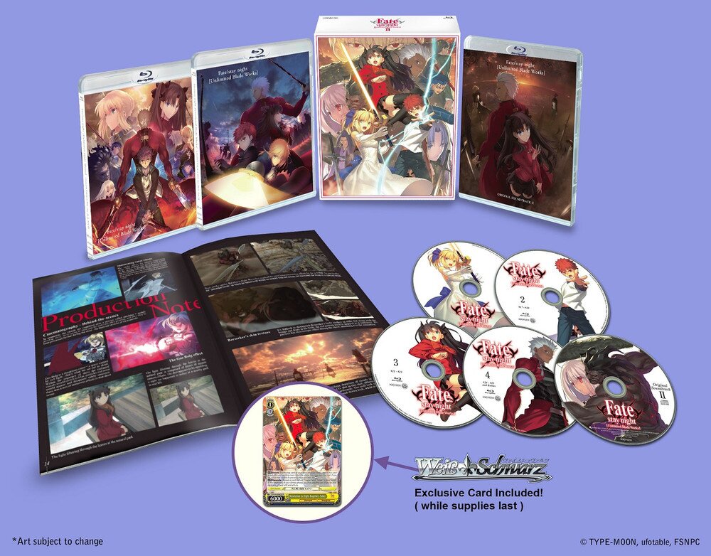  Fate Stay Night: UBW Part 2 Standard Edition [Blu-ray] [2018] :  Movies & TV