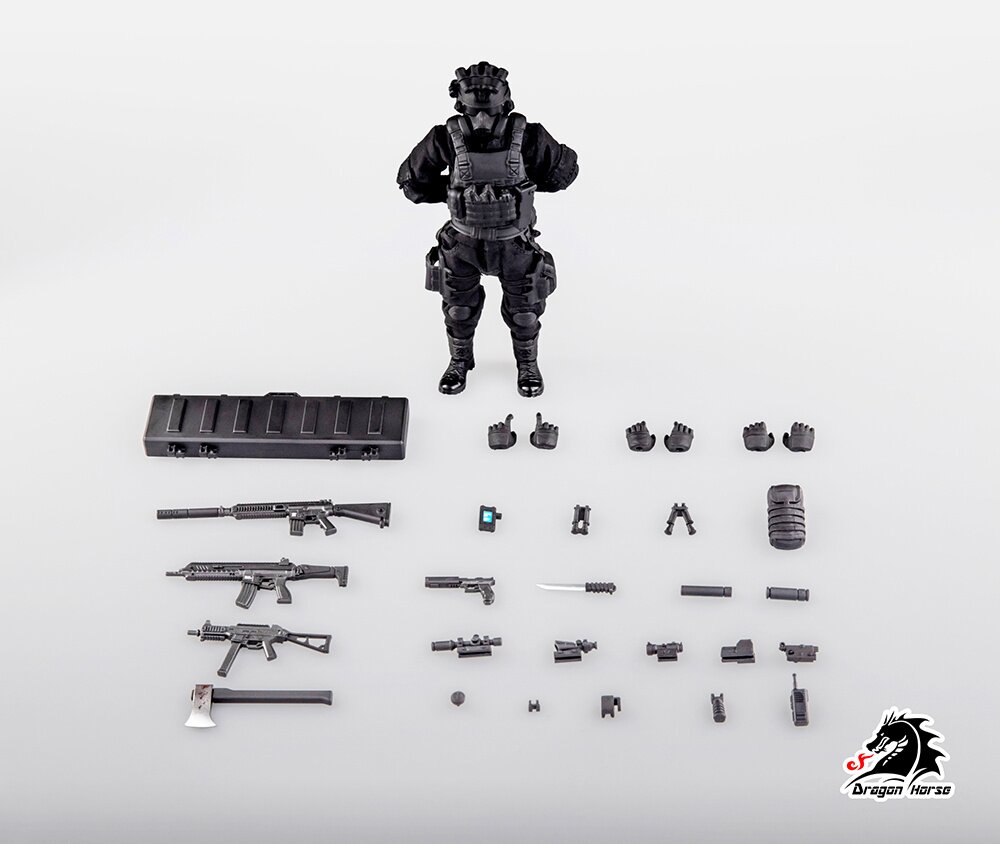 SCP Foundation Series MTF Alpha-1 Red Right Hand 1/12 Scale