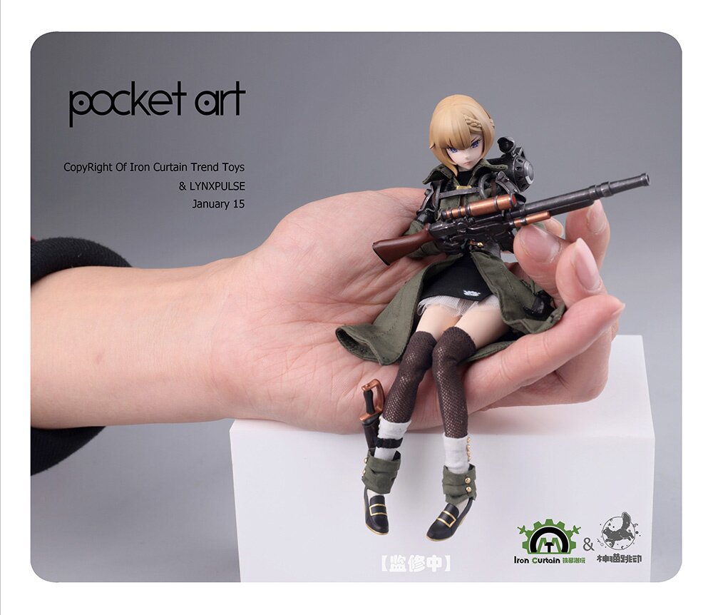 LYNXPULSE - Pocket Art Series PA001 Emilia 1/12 Scale Action Figure