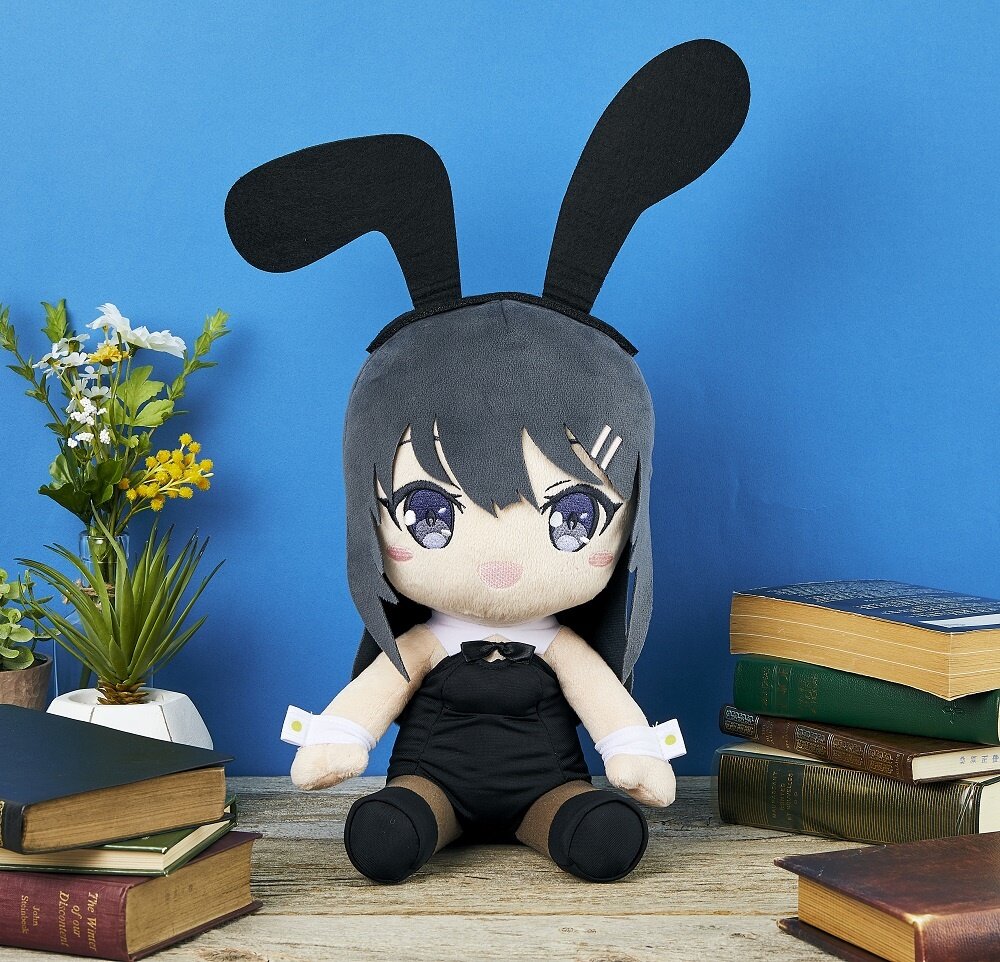 Anime girl best sale with plushie