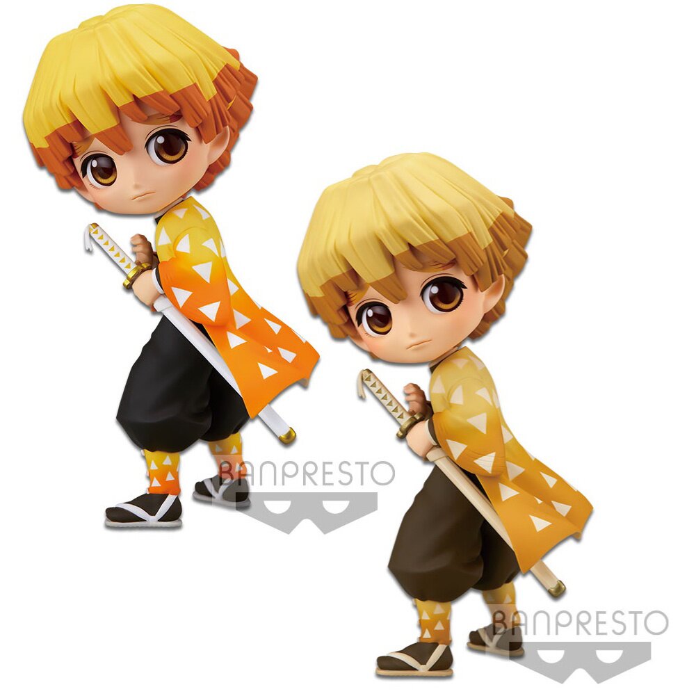 Q Posket [Demon Slayer] Zenitsu Agatsuma: Banpresto - Tokyo Otaku