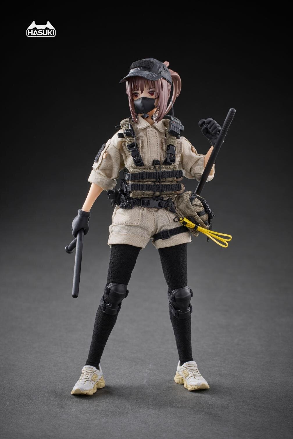 rakugaki1984×FRAMeWORK×PAYDAY JK Pocket Art Series PA006 Security Hiyo Reizei 1/12 Scale