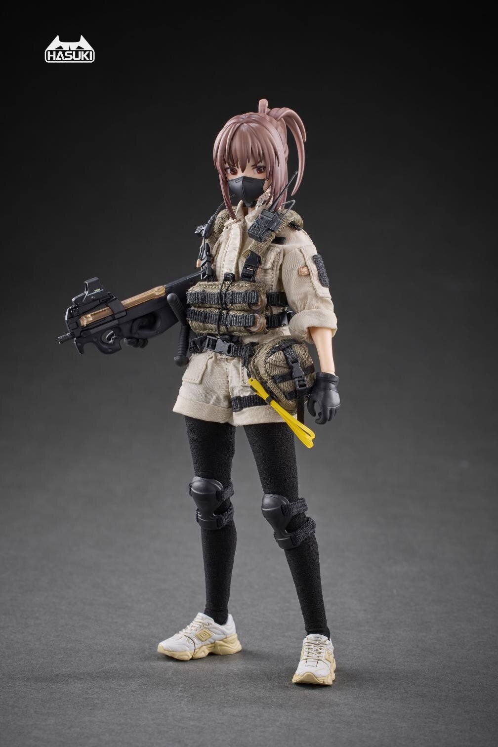 Pocket Art Series PA006 Security Hiyo Reizei 1/12 Scale Action Figure ...