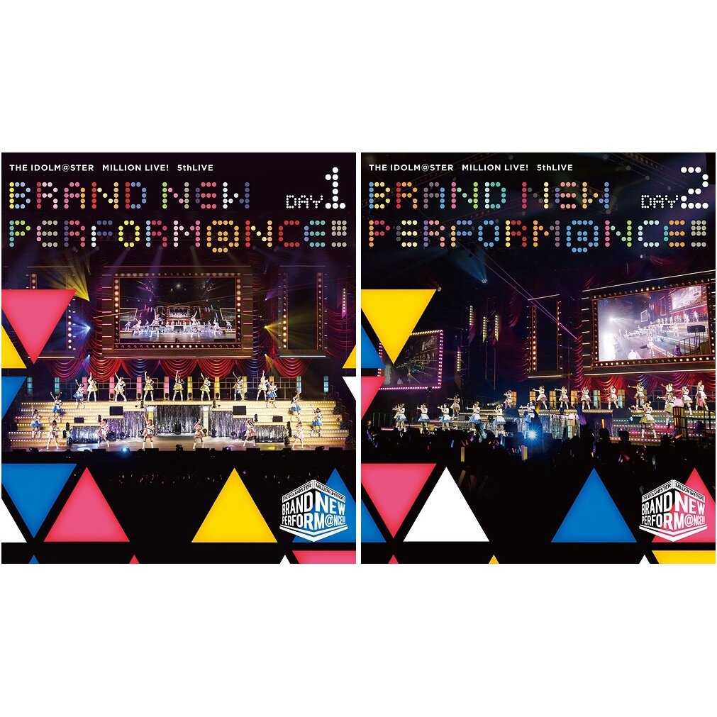 The Idolm@ster Million Live! 5th Live Brand New Perform@nce!!! Live Blu-ray  (2-Disc Set)