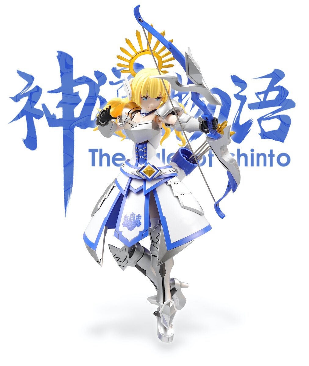 The Tale of Shinto Shu Toyotomi 1/10.5 Scale Plastic Model Kit (Re