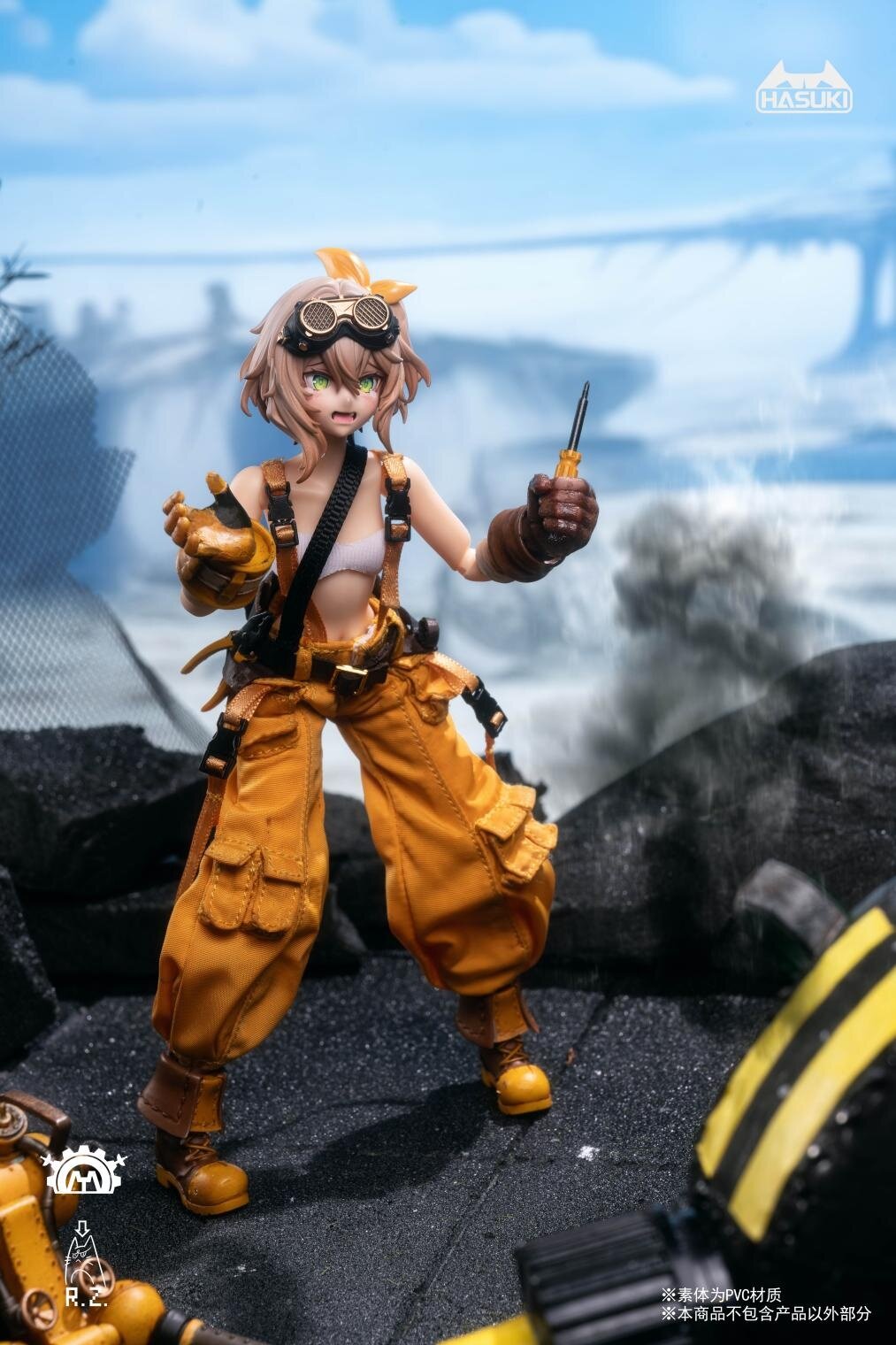 Pocket Art Series PA007 Mechanic Fiona 1/12 Scale Action