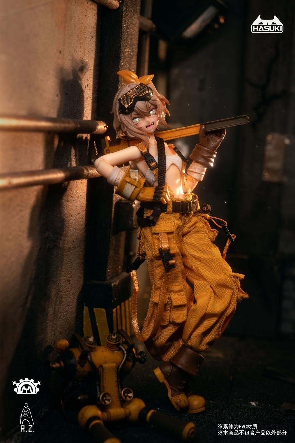 pocket art PA-007 フィギュア 1/12スケール Pocket Art Series PA007 Mechanic Fiona 1/12 Scale Action