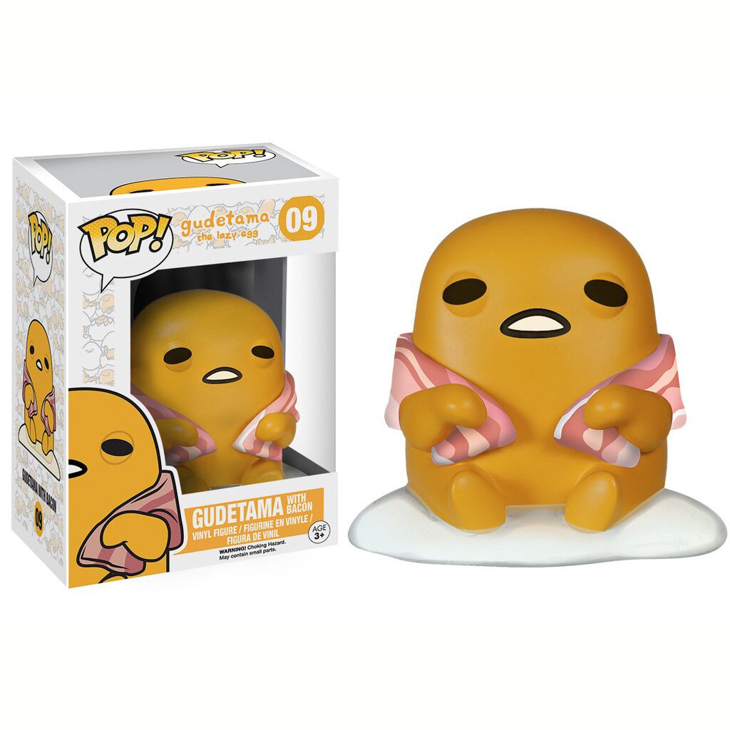 Pop! Sanrio: Gudetama w/ Bacon: Sanrio - Tokyo Otaku Mode (TOM)