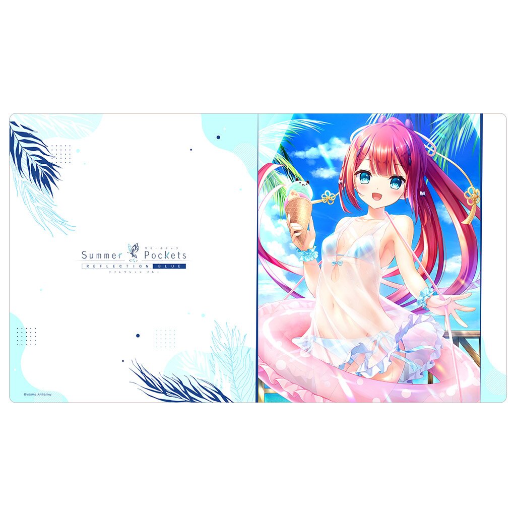 Summer Pockets Reflection Blue Rubber Mat Shiki Kamiyama