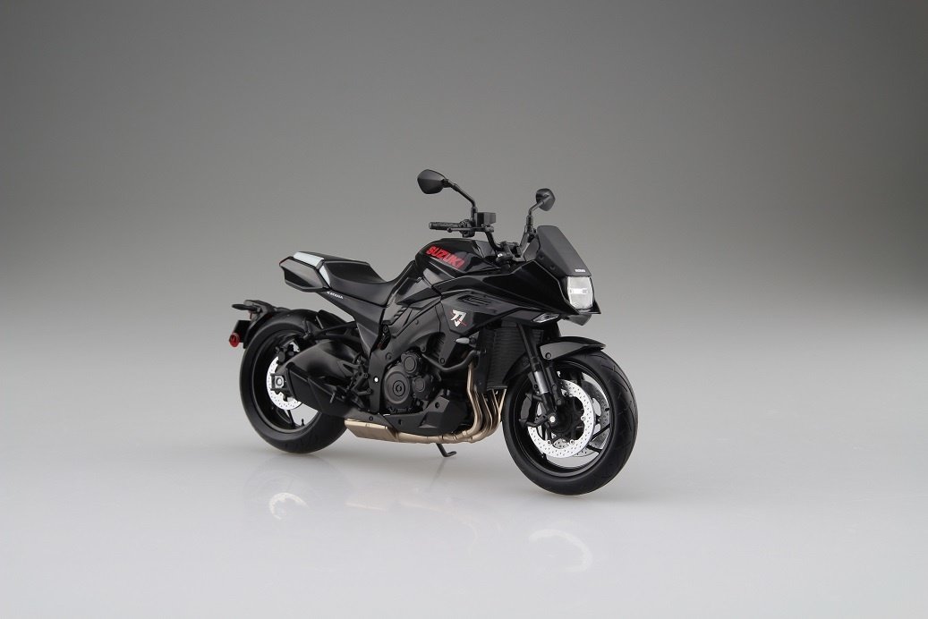 Suzuki Motorcycle GSX-S1000S Katana: Glass Sparkle Black 1/12