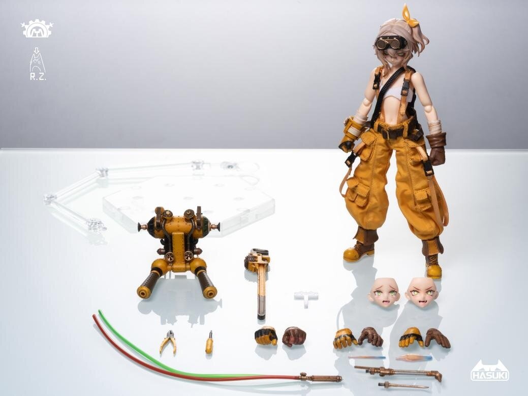 Pocket Art Series PA007 Mechanic Fiona 1/12 Scale Action