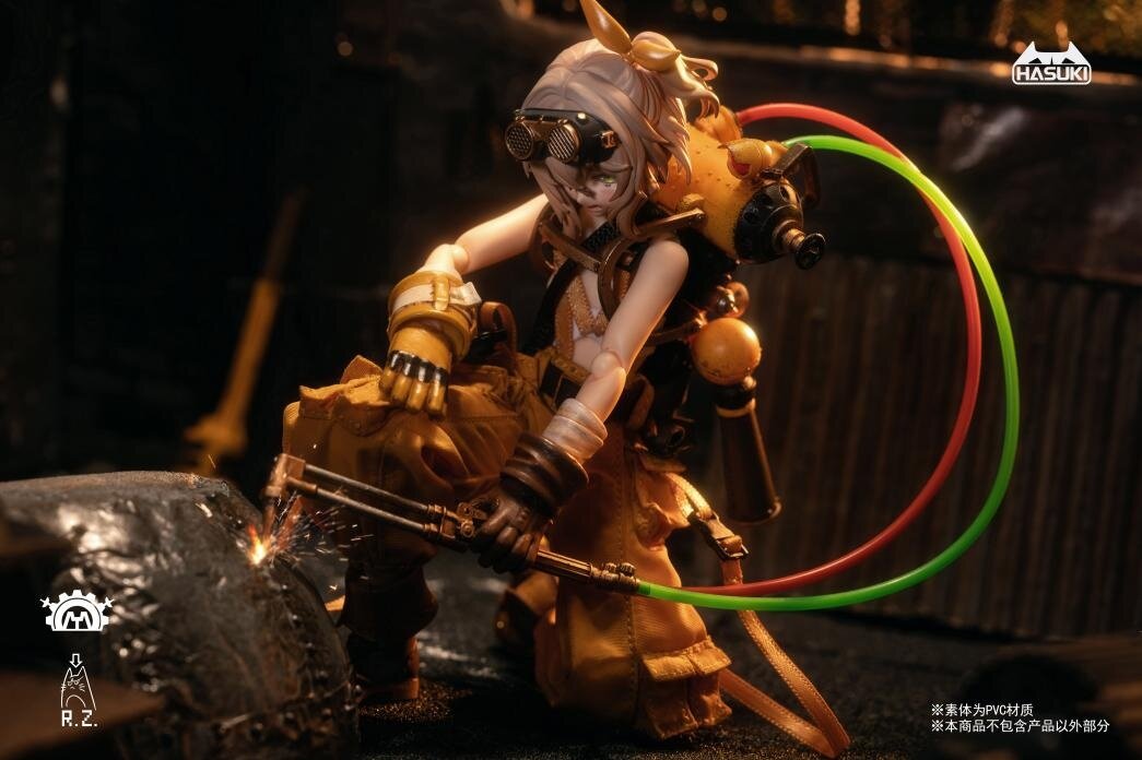 [新品未開封]HASUKI Pocket Art 007 メカニック　フィオナ Amazon.co.jp: HASUKI pocket art 1/12 フィギュア PA007