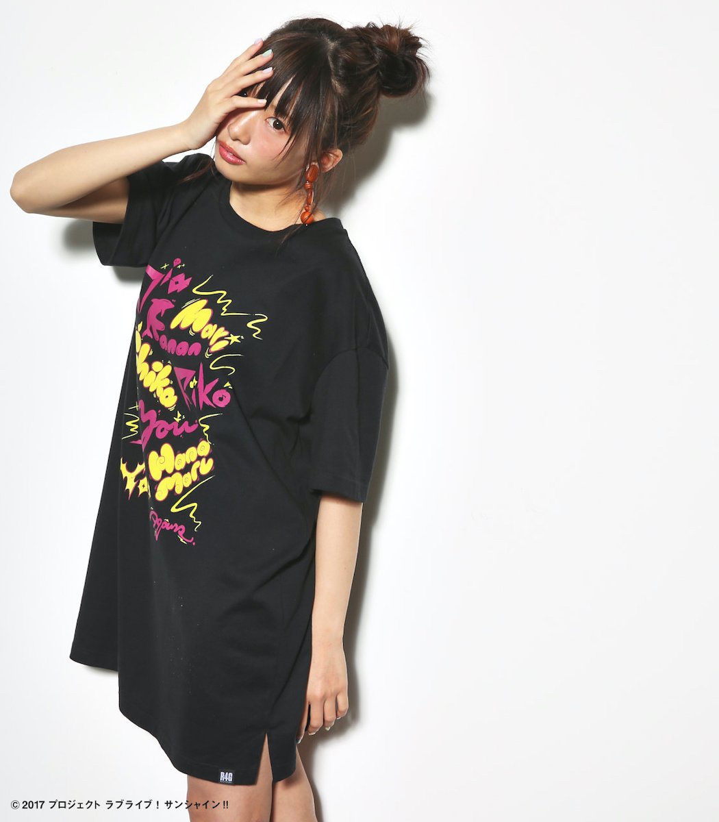 Aqours LA Tシャツ ブレード Aqours LA Tシャツ ブレード Aqours LA T