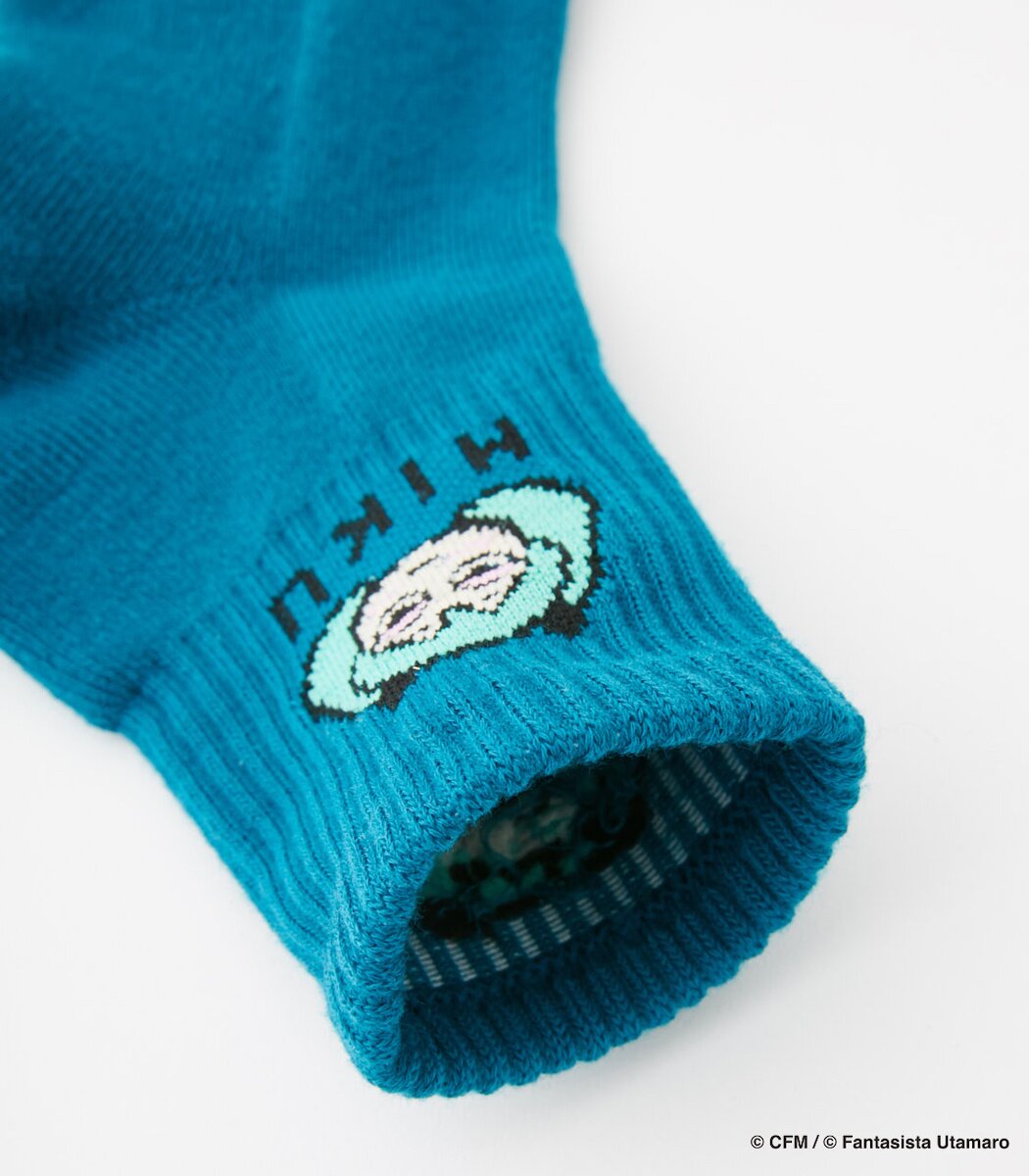 Hatsune Miku Moji Jacquard Socks: R4G - Tokyo Otaku Mode (TOM)