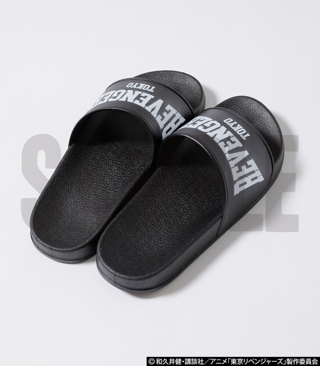 Tokyo Revengers Black Slide Sandals: R4G - Tokyo Otaku Mode (TOM)