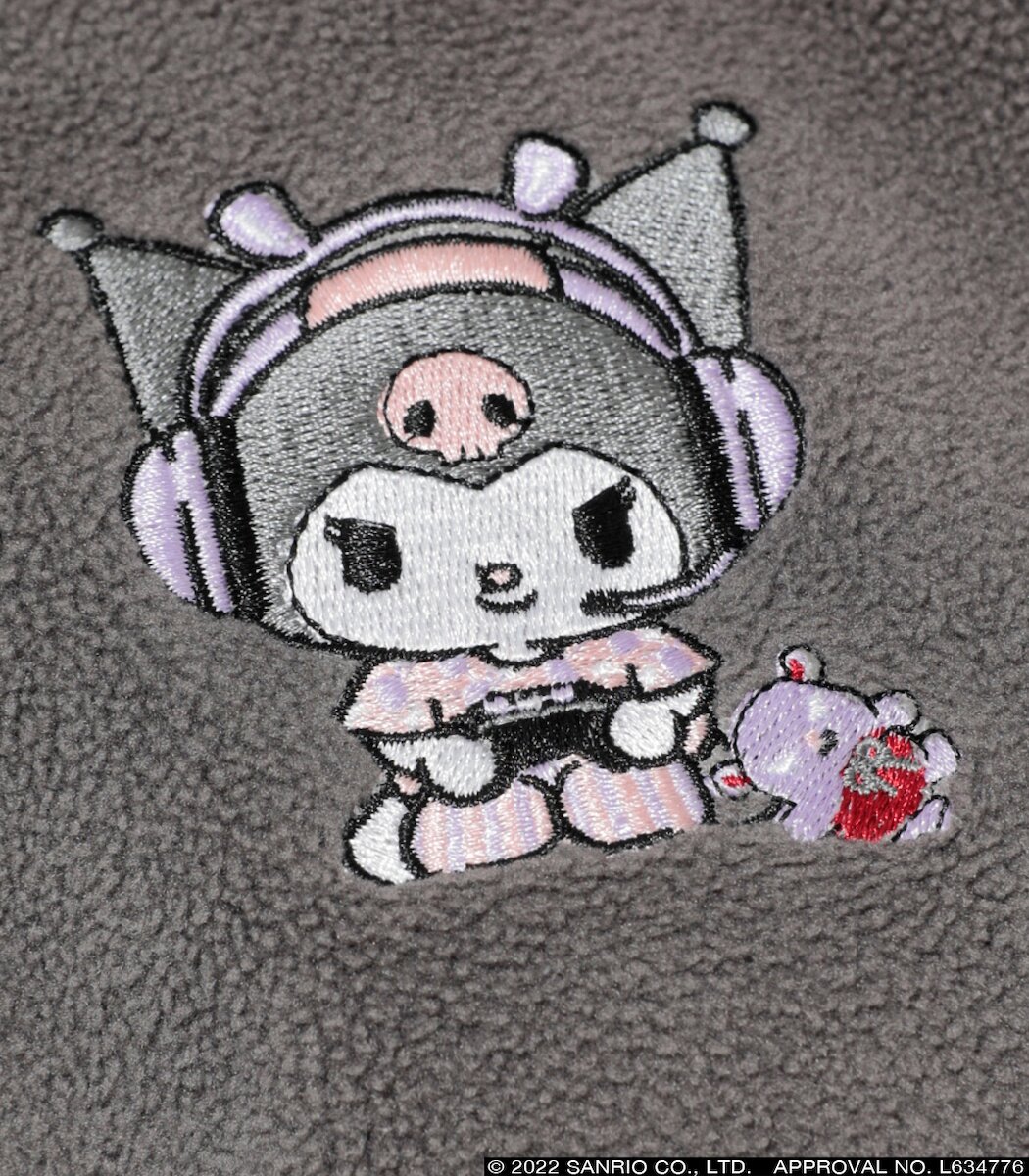 R4G x Sanrio Collaboration Kuromi Black Gaming Wear: Sanrio
