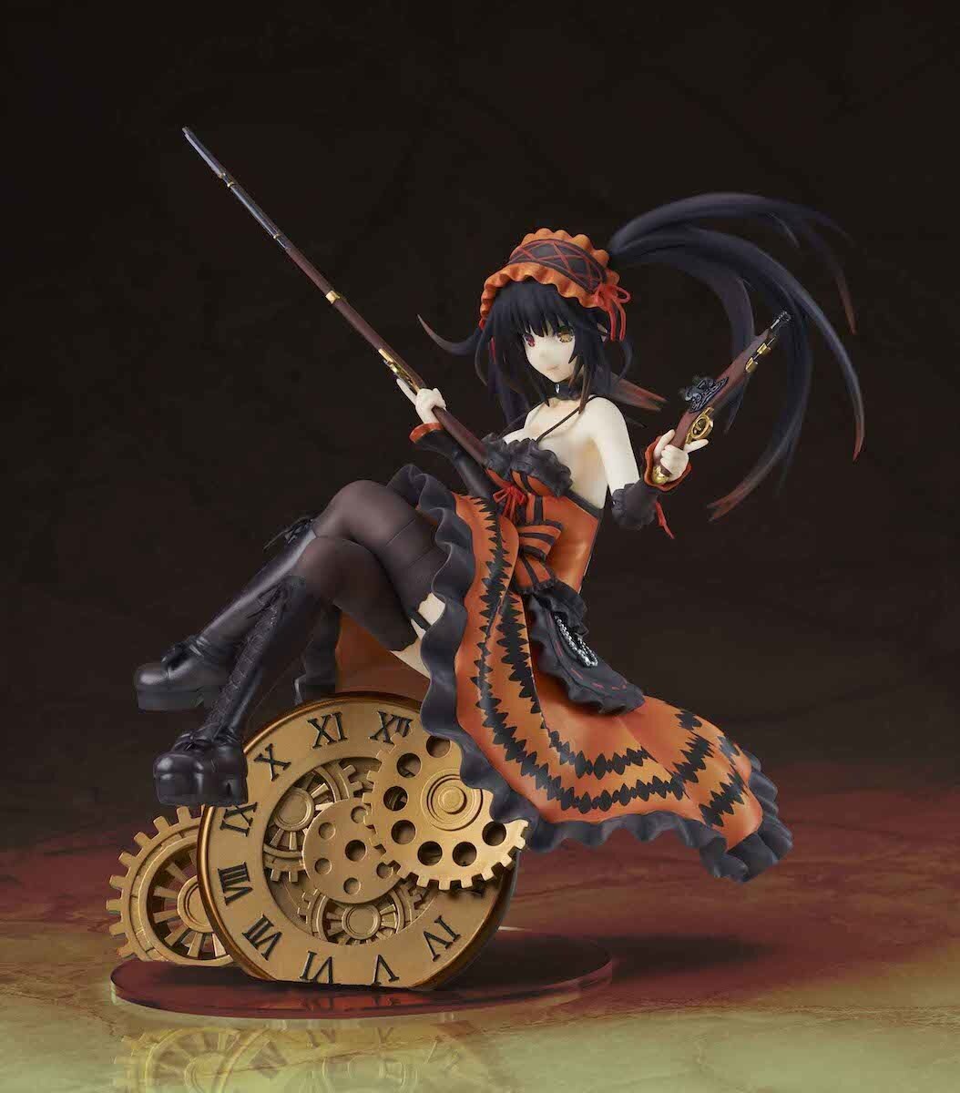  Kaitendoh Date A Live: Kurumi Tokisaki 1:7 Scale Fully Painted  PVC Figure, Multicolor, 9 inches : Toys & Games