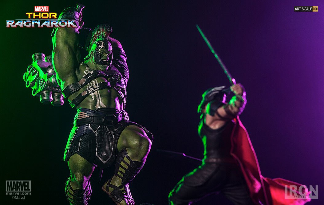 Bring the Battle between Thor and the Hulk Home with This Diorama Series